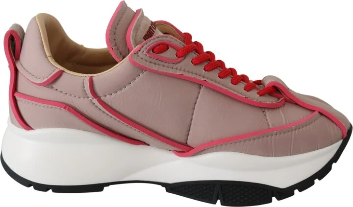 Ballet Pink Chic Padded Women's Sneakers