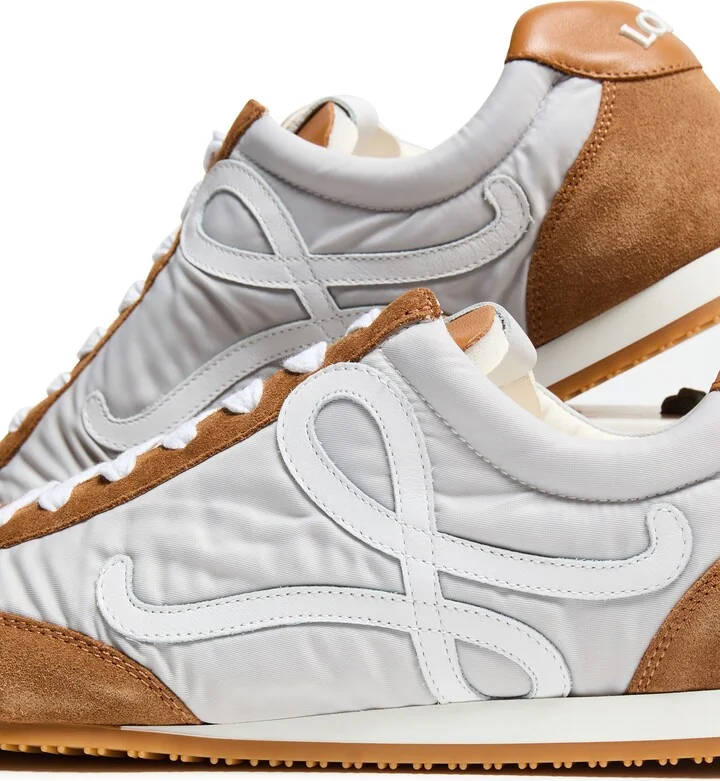 Ballet Runner 2.0 in nylon and calfskin - Image 6