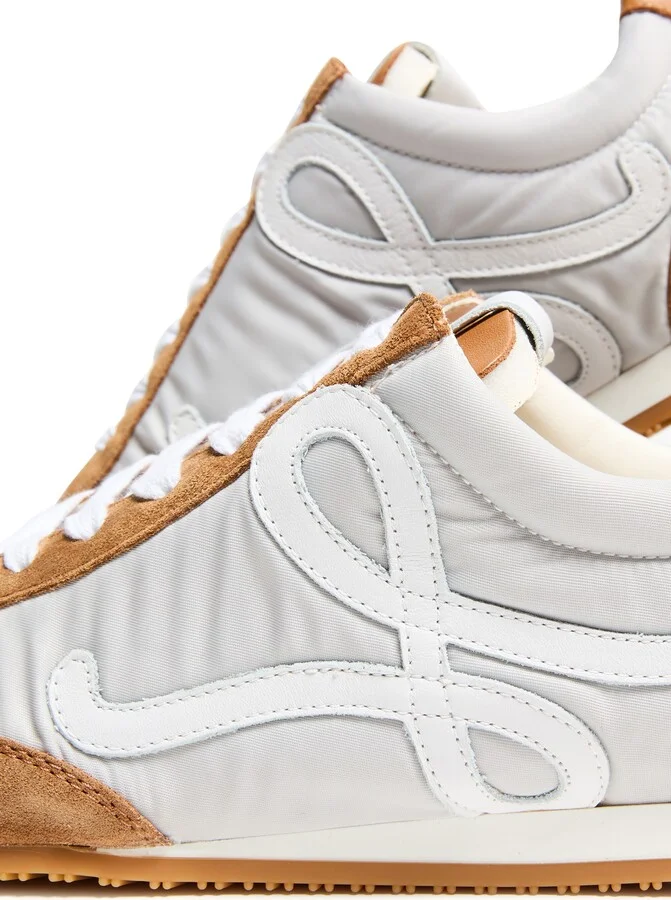 Ballet Runner 2.0 in nylon and calfskin - Image 7