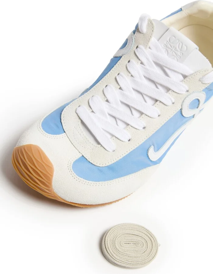 Ballet Runner 2.0 in nylon and calfskin - Image 7