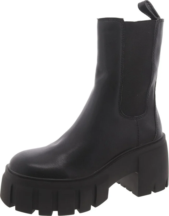 Ballistic Womens Leather Ankle Chelsea Boots