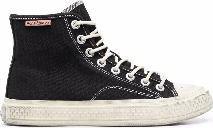 Ballow tumbled high-top sneakers