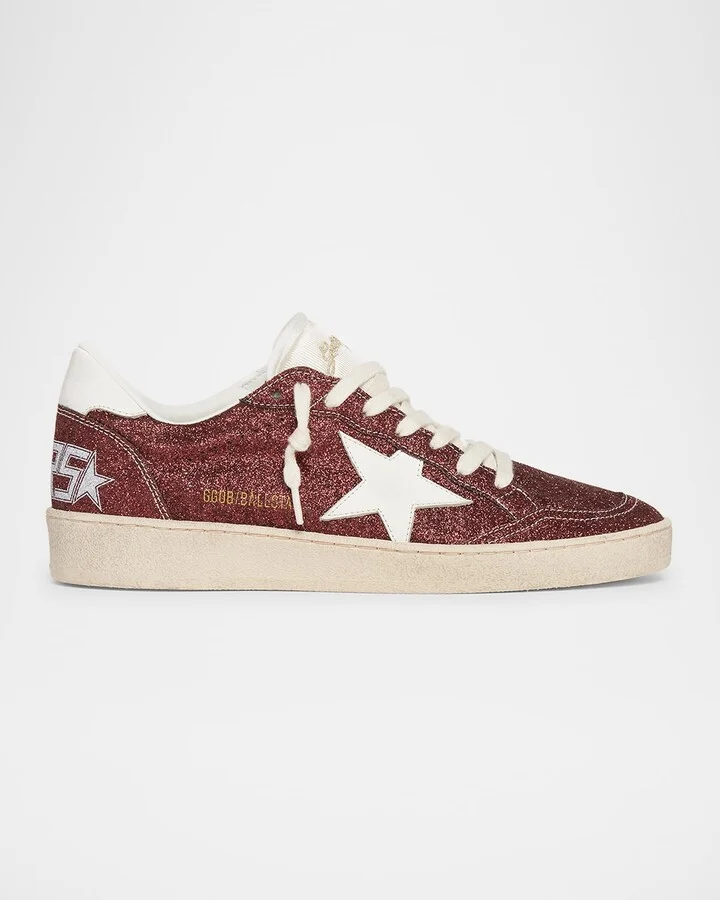 Ballstar Glitter Low-Top Sneakers