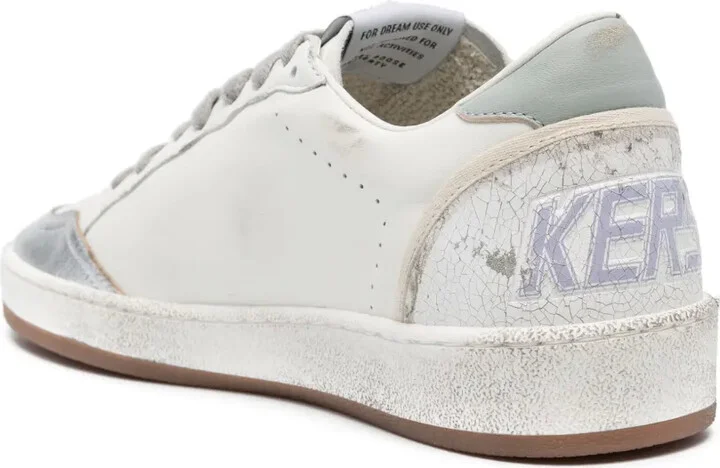 Ballstar glittered leather sneakers - Image 3