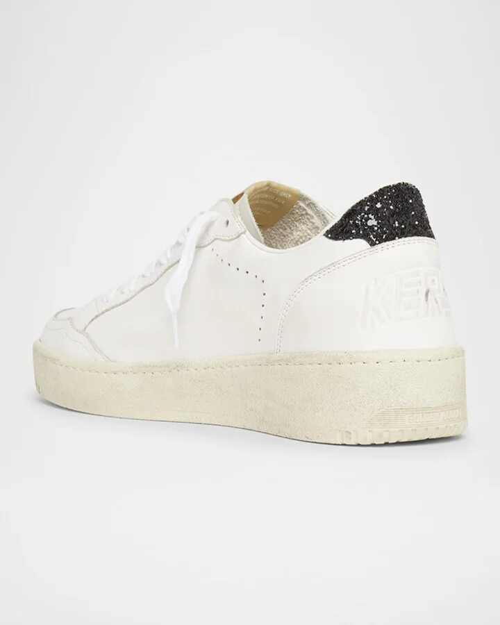 Ballstar Leather Glitter Low-Top Sneakers - Image 4