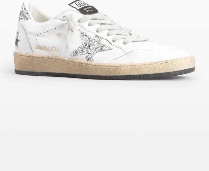 Ballstar Leather Glitter Sneakers - Image 2