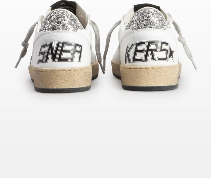 Ballstar Leather Glitter Sneakers - Image 5