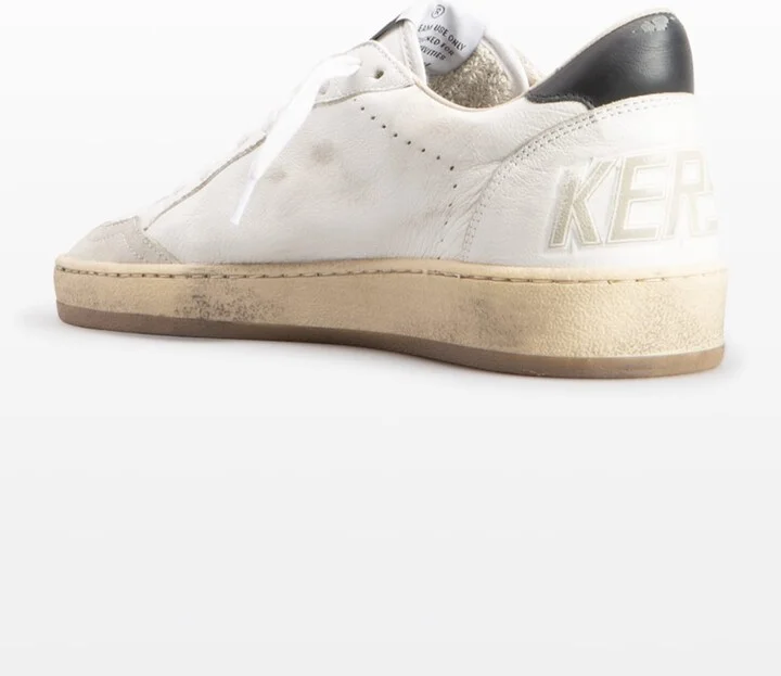 Ballstar Mixed Leather Low-Top Sneakers - Image 2