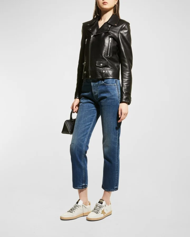 Ballstar Mixed Leather Low-Top Sneakers - Image 3