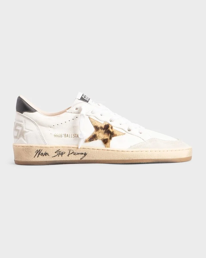 White Ice Beige Brown Leo