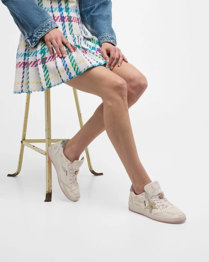 Ballstar Pearly Glitter Low-Top Sneakers - Image 5