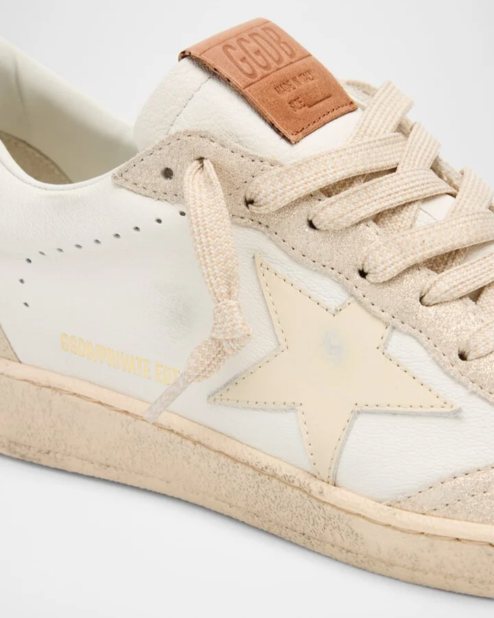 Ballstar Pearly Glitter Low-Top Sneakers - Image 9