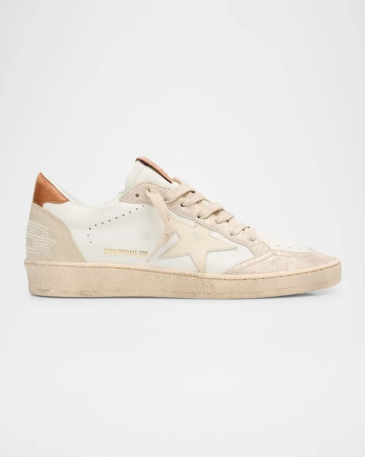 Ballstar Pearly Glitter Low-Top Sneakers