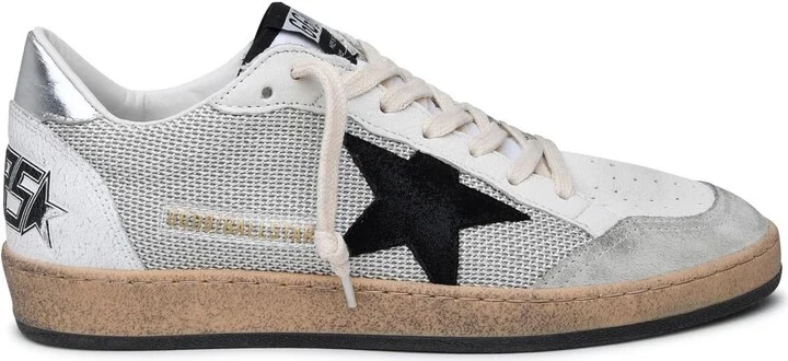 Ballstar Sneakers In White Leather