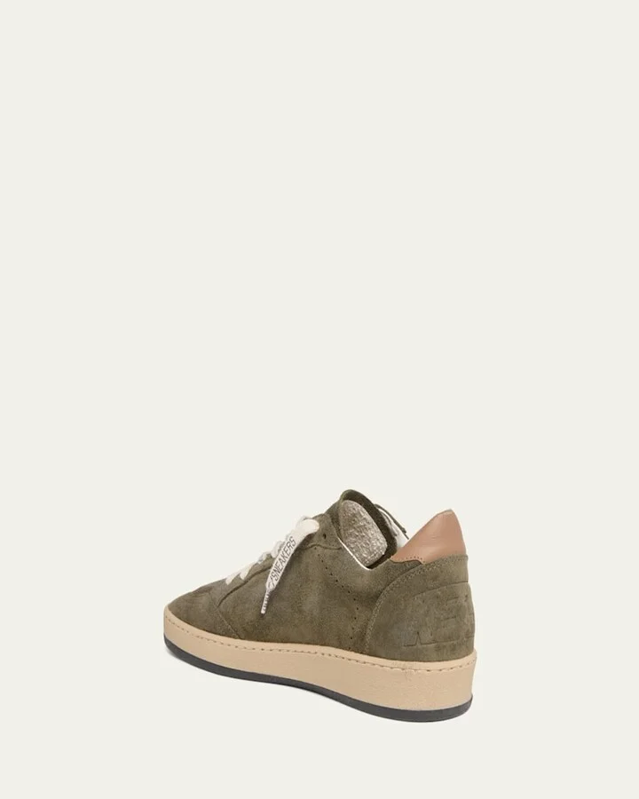 Ballstar Suede Glitter Low-Top Sneakers - Image 3