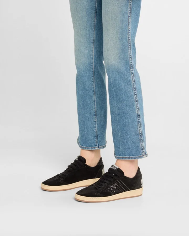 Ballstar Suede Glitter Low-Top Sneakers - Image 2