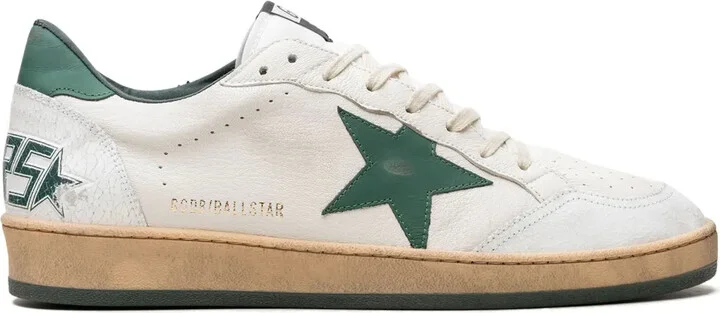 Ballstar "White/Green" sneakers
