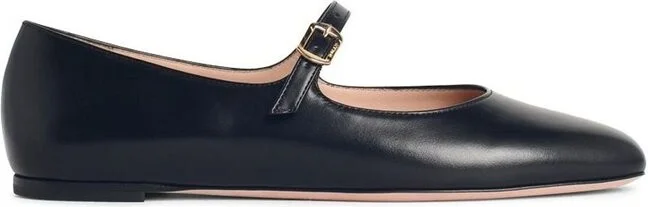 Bally Ballyrina Buckled Ballerina Shoes