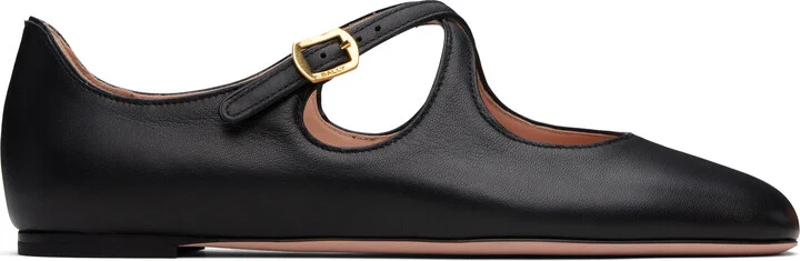 Bally Black Ballyrina Ballerina Flats
