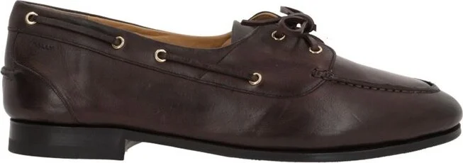 Bally Black Heel Derby Shoes