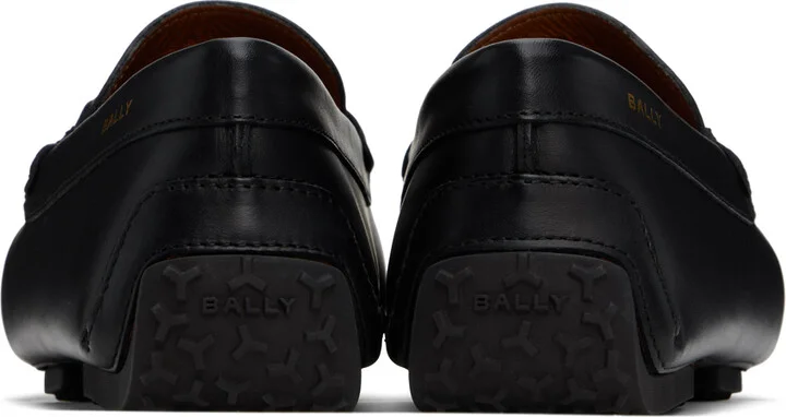 Bally Black Pilot Pexon Loafers - Image 2