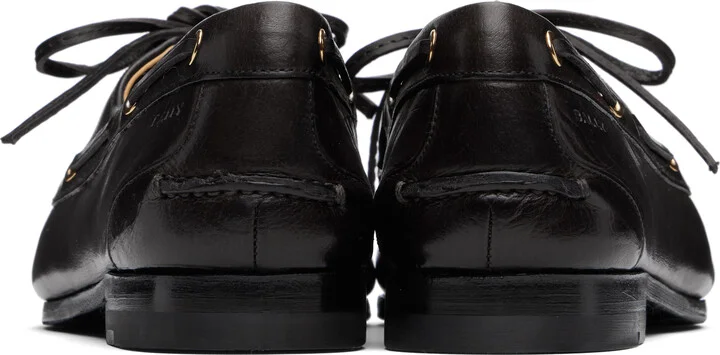 Bally Black Plume Derbys - Image 2