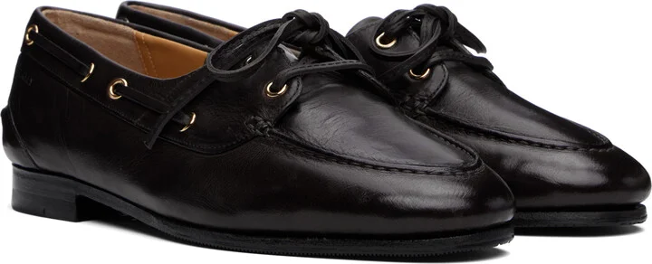Bally Black Plume Derbys - Image 4