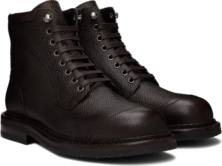 Bally Brown Nedward Boots - Image 4