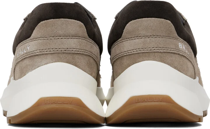 Bally Brown Outline Sneakers - Image 2