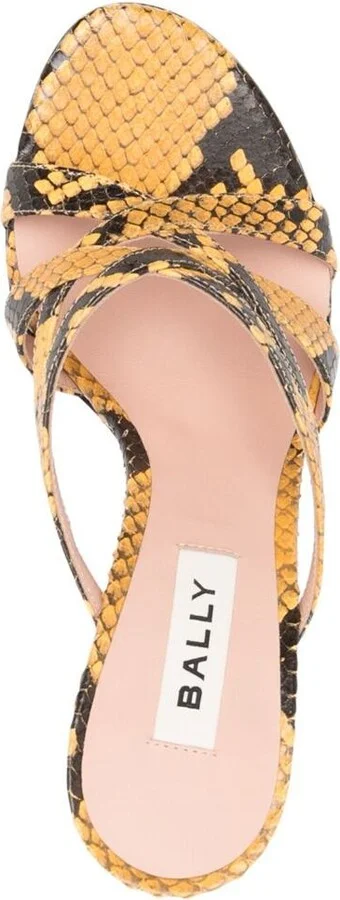 Bally Carolyn Leather Mules - Image 2