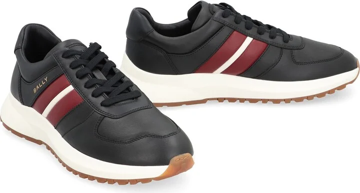 Bally Darsyl Leather Low-Top Sneakers - Image 3