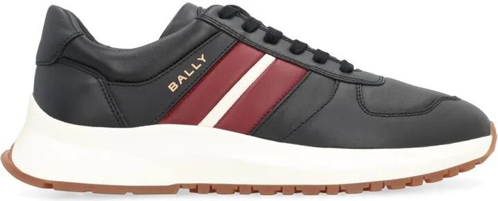 Bally Darsyl Leather Low-Top Sneakers