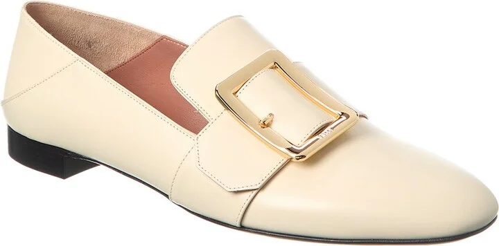 Bally Janelle Buckled Leather Loafer