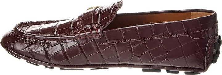 Bally Keeper Croc-Embossed Leather Loafer - Image 2