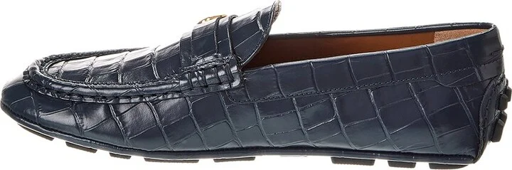 Bally Keeper Croc-Embossed Leather Loafer - Image 2