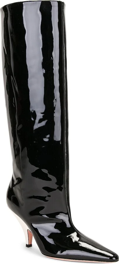 Bally Kika Patent Knee High Boot in Black - Image 2
