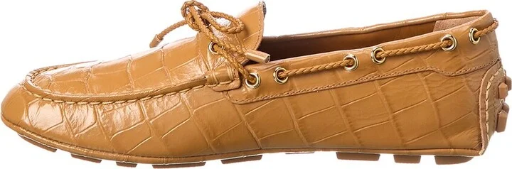 Bally Kyan Croc-Embossed Leather Loafer - Image 2