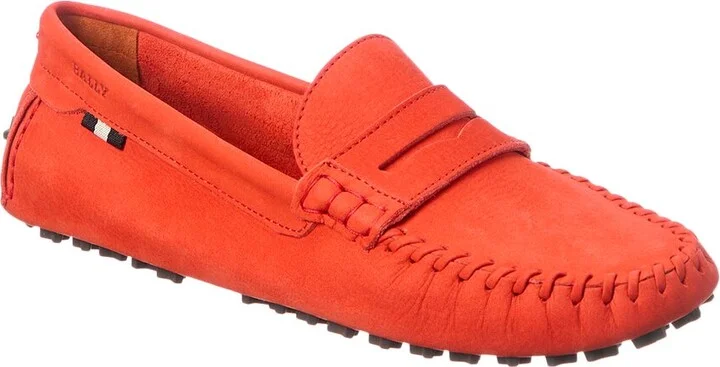 Bally Lamby Suede Loafer