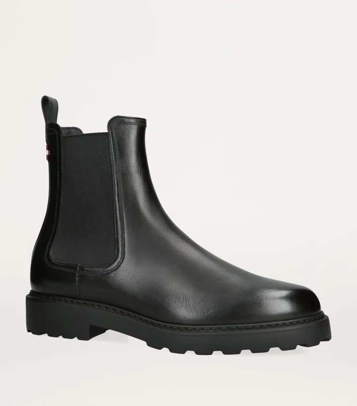 Bally Leather Gevon Chelsea Boots - Image 3