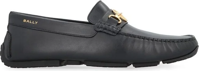 Bally Logo-Plaque Slip-On Loafers