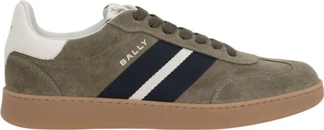 Bally Logo Printed Lace-Up Sneakers