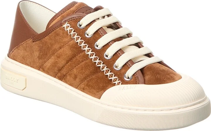 Bally Marily Suede & Leather Sneaker