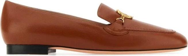 Bally Obrien Logo Plaque Loafers