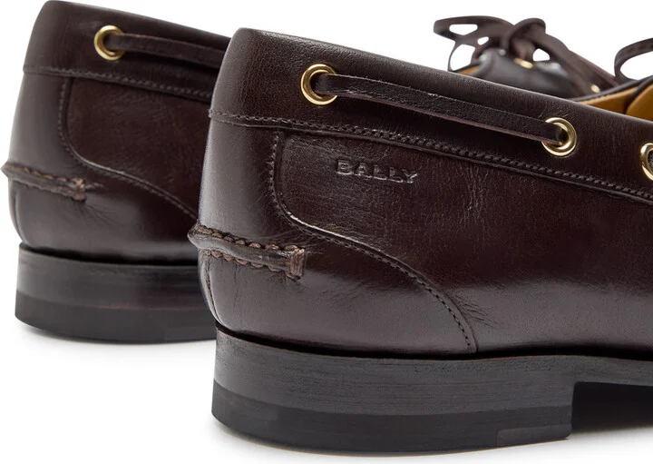 Bally Pathy Glossed Leather Loafers - Image 7