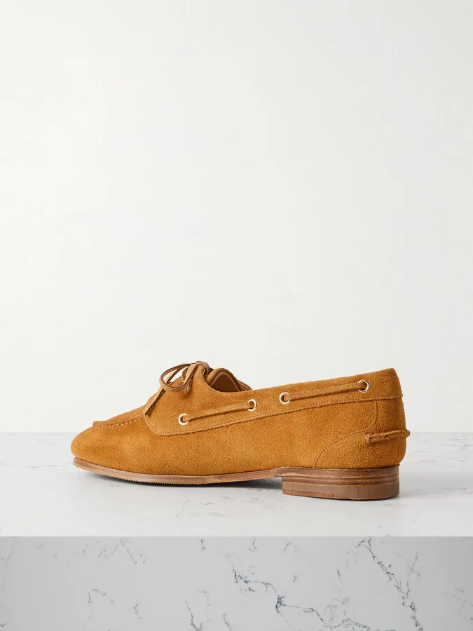 BALLY - Pathy Suede Loafers - Brown - Image 3