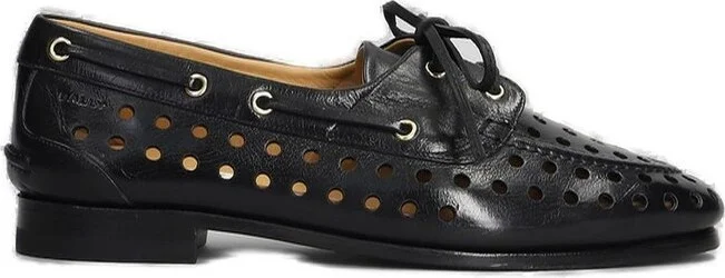 Bally Plume Lace-Up Loafers