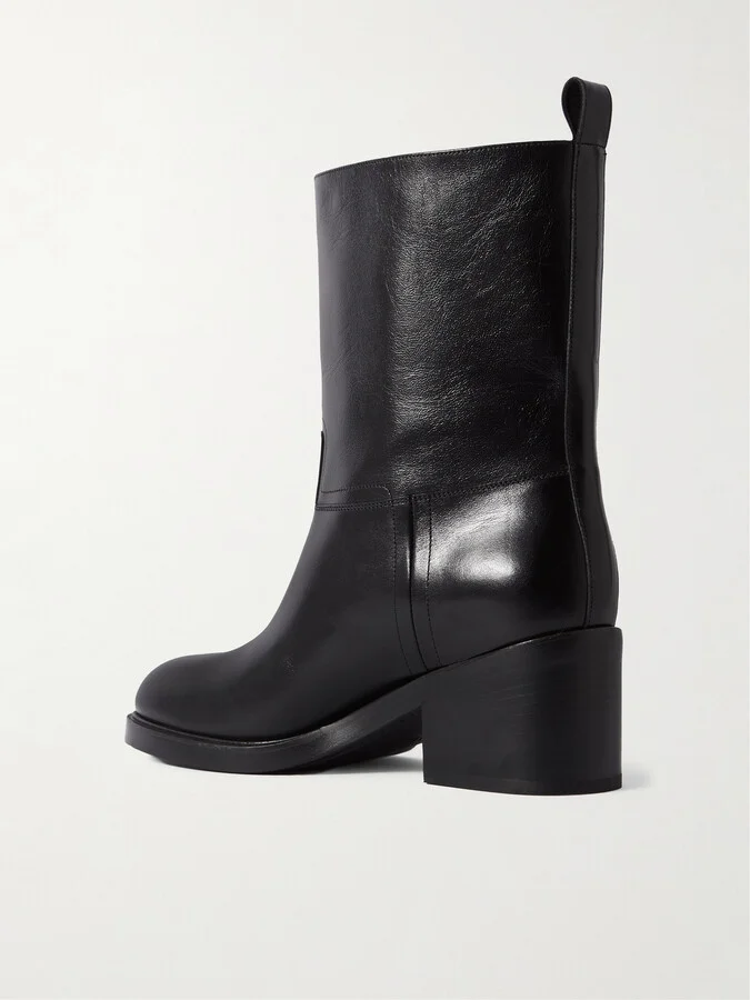 BALLY - Pongo Leather Ankle Boots - Black - Image 3