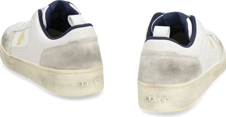 Bally Riweira Leather Low-Top Sneakers - Image 4
