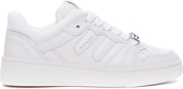 Bally Round Toe Lace-Up Sneakers