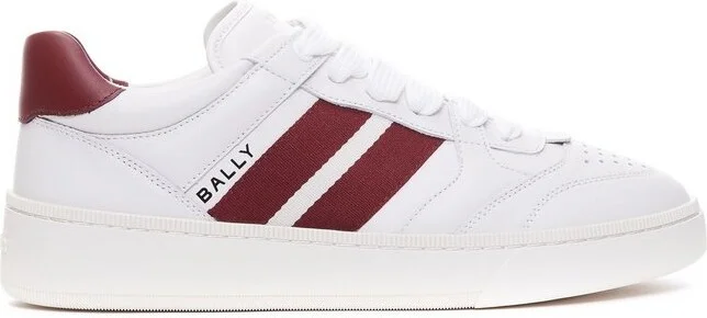 Bally Round Toe Lace-Up Sneakers